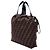 Sac Satchel Fendi en toile Zucca marron - vue 2