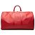 Louis Vuitton Red Epi Keepall 55 Rosso