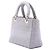 Dior Gray Medium Embroidered Canvas Cannage Lady D Lite Marrone - vista 2