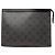 Louis Vuitton Gray Monogram Eclipse Reverse Pochette Voyage MM Brown