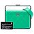 Chanel Clutch Convertibile in Lambskin Matelassé Verde con Barra in Metallo CC - vista 7