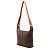 Céline Bolso de hombro Celine Brown Macadam Coated Canvas Castaño - vista 2