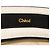 Borsa Satchel Margaret Chloé in pelle di vitello grana naturale nera - vista 5