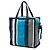 Balenciaga Borsa Shopper Bazar in pelle di agnello blu S - vista 2
