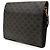 Céline Pouch da polso con patta Celine Triomphe in tela rivestita marrone Marrone scuro - vista 2