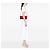 Chanel Red Classic Lambskin East West Wallet on Chain Rot - Ansicht 6
