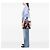 Borsa Lowry in tela Mega Check beige Burberry - vista 6