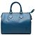 Louis Vuitton Blue Epi Speedy 25 Blau