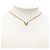 Louis Vuitton Gold Plated Essential V Halskette Gold Golden - Ansicht 7