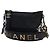 Chanel Gabrielle Hobo in pelle di vitello invecchiata matelassé nera Small Nero - vista 11