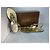 Gucci Metallic Leder Thong Sandalen Golden - Ansicht 2