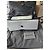 Borsa a tracolla Balenciaga Crush Chain Bag S in pelle nera Nero - vista 11