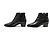 Hermès SCARPE HERMES STIVALETTI SIXTINE H182180Z 40 MEDOR PELLE NERA ANKLE BOOTS - vista 2