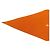 Hermès HERMES LOSANGE MINI SILK SCARF PLAIN ORANGE PATTERN 100X45 CM SILK SCARF - view 2