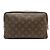 VINTAGE POCHETTE LOUIS VUITTON TROUSSE TOILETTE 28 GM M43383 MONOGRAM POUCH Marrone