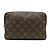 VINTAGE POCHETTE LOUIS VUITTON TROUSSE TOILETTE 23 M47524 MONOGRAM CLUTCH Marrone - vista 2