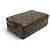 VINTAGE POCHETTE LOUIS VUITTON TROUSSE TOILETTE 23 M47524 MONOGRAM CLUTCH Marrone - vista 3