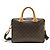NEUE LOUIS VUITTON ICARE MONOGRAM M23252 BRIEFCASE MESSENGER BAG Braun - Ansicht 2