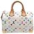 LOUIS VUITTON SPEEDY 30 M92643 HANDTASCHE TOILE MONOGRAM MURAKAMI 2007 Weiß - Ansicht 2