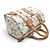 LOUIS VUITTON SPEEDY 30 M92643 HANDTASCHE TOILE MONOGRAM MURAKAMI 2007 Weiß - Ansicht 4