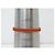 Hermès NEUES HERMES TOURNIS ARMBAND H068406FP PALLADIUM ORANGES FLECHTLEDER BANGLE - Ansicht 7