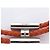 Hermès NEUES HERMES TOURNIS ARMBAND H068406FP PALLADIUM ORANGES FLECHTLEDER BANGLE - Ansicht 9