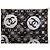 NEUES CHANEL QUADRATISCHES TUCH AA9367 CC LOGO AUS SEIDE SCHWARZ & GRAU 90 CM SCARF - Ansicht 3