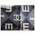 NEUES CHANEL QUADRATISCHES TUCH AA9367 CC LOGO AUS SEIDE SCHWARZ & GRAU 90 CM SCARF - Ansicht 7