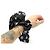 NUEVO ACCESORIO PARA EL CABELLO CHOUCHOU CHANEL LOGO CC AA9265 Negro - vista 8
