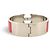 Hermès BRACCIALE HERMES CLIC CLAC H LARGE T17.5 GM IN SMALTO ROSSO CORALLO PALLADIO - vista 4