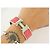 Hermès BRACCIALE HERMES CLIC CLAC H LARGE T17.5 GM IN SMALTO ROSSO CORALLO PALLADIO - vista 9