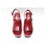 NEU CHANEL SCHUHE ROTES LACKLEDER ABSATZSANDALEN 38.5 BOX SHOE - Ansicht 8