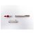PENNA STILO MONTBLANC M RED SIGNATURE 11362 ACCIAIO SPAZZOLATO NUOVA Argento - vista 10