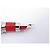 PENNA STILO MONTBLANC M RED SIGNATURE 11362 ACCIAIO SPAZZOLATO NUOVA Argento - vista 4