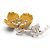 VINTAGE BROCHE BOUCHERON EGLANTINE 18K GOLD PLATIN 23.1GR DIAMANTEN 1.6CT Golden - Ansicht 2