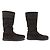 CHANEL CC LOGO SHEARLING BOOTS AUS UMGEKEHRTEM SCHAFLEDER 39 Braun - Ansicht 3