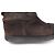 CHANEL CC LOGO SHEARLING BOOTS AUS UMGEKEHRTEM SCHAFLEDER 39 Braun - Ansicht 9