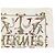 Hermès NEU VINTAGE HERMES ALPHABET III ANNIE FAIVRE CARRE 70 SEIDENTUCHEL - Ansicht 3
