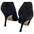 Décolleté a punta Manolo Blahnik in camoscio nero - vista 9