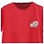 T-shirt in cotone rosso con patch doppio logo Moncler - vista 2
