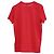 T-shirt in cotone rosso con patch doppio logo Moncler - vista 3