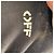 Off White Off-White figurbetoniertes Maxi-Kleid mit Logo-Print aus schwarzer Viskose - Ansicht 4