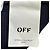 Off White Off-White plissierter Minirock mit Gürtel aus dunkelblauer Wolle Marineblau - Ansicht 8