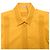 Vestido midi em algodão amarelo com acabamento em renda de crochê Alaïa - vista 4