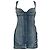 Off White Off-White Upside Down Jeanskleid aus blauer Baumwolle Hellblau