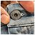 Off White Off-White Upside Down Jeanskleid aus blauer Baumwolle Hellblau - Ansicht 8