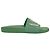 Amiri Pool-Sandalen aus grünem Gummi
