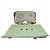 Off White Bolso de hombro con cremallera Burrow Off-White en cuero gris - vista 15