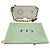 Off White Bolso de hombro con cremallera Burrow Off-White en cuero gris - vista 16