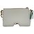 Off White Bolso de hombro con cremallera Burrow Off-White en cuero gris - vista 4